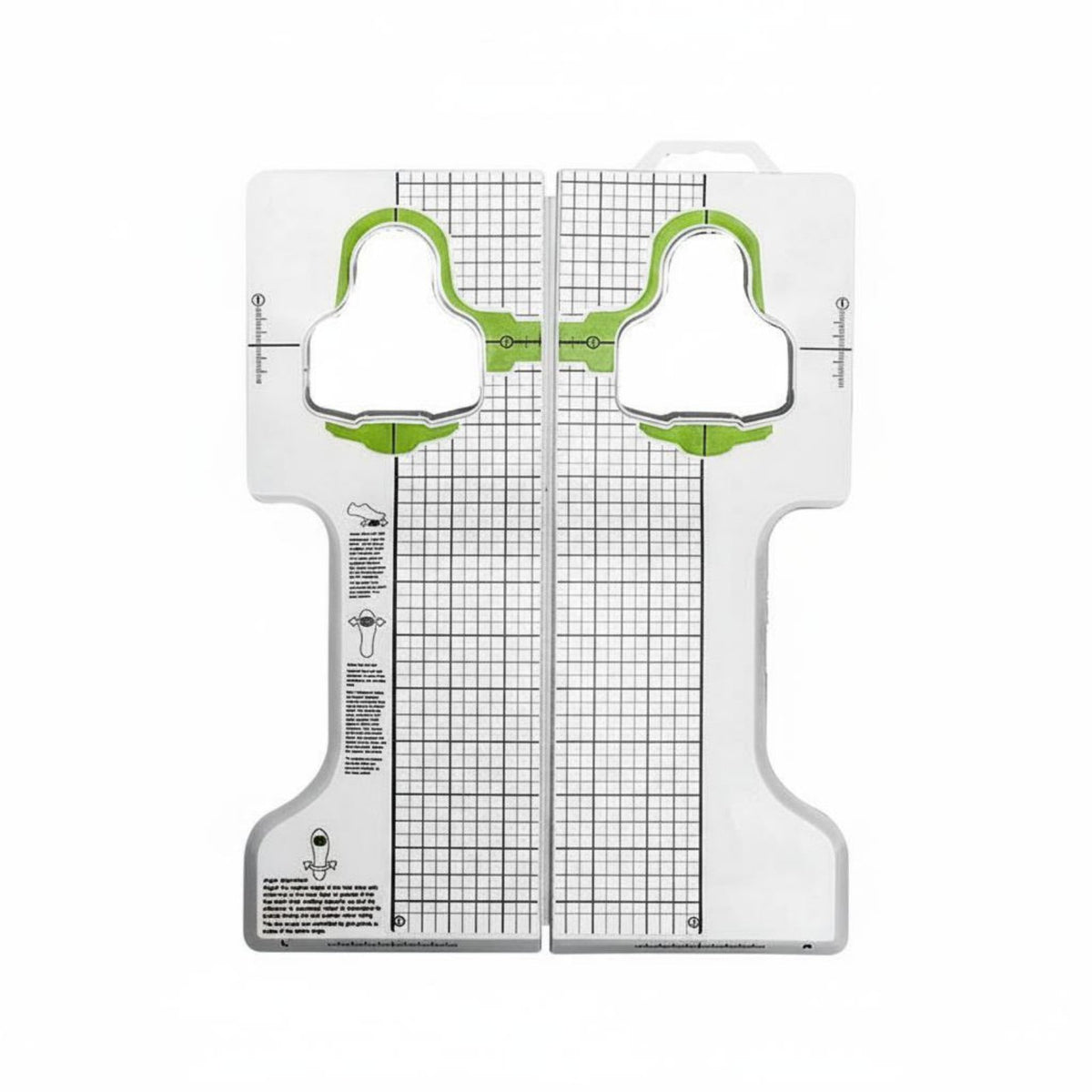 Cleat Alignment Tool Exact Positioning Shoe Cleat Adjustment Tool Easy to Use for Road Cyclists, Mountain Bikers, Home Maintenance, Garage