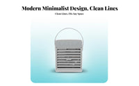 Low Noise Portable Air Cooler 3 Speed Settings Desktop Water Cooling Fan Energy Saving for Office Workers, Students, Bedroom, Dorm Room