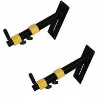 2 Pieces Guzheng Wall Hanger Space-Saving Electronic Keyboard Holder for Studio