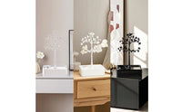 Jewelry Organizer with Tray Freestanding Jewelry Stand with Tray Accessory Display Stand Stylish Space-Saving for Women, Vanity