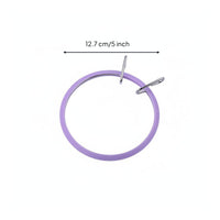 Embroidery Hoop Easy to Use Embroidery Hoop Portable Craft Tool for Needlework