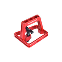 Cycle Front Cargo Rack Bracket Aluminum Alloy Front Cycle Cargo Rack Mounting Kit CNC-Machined Three-Hole for Cyclists