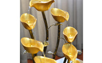 Feng Shui Wealth Water Feature Soothing Sounds Rockery Water Feature Built-in Chinese Design Money Tree Ornament for Living Room, Reception Desk
