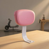 Scooter Backrest Universal Fit Bike Backrest Padded Bike Saddle Curved Bracket Included Screws