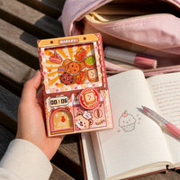 Mini Food Vending Machine Notebook Blind Box Toy for Students