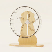 Hamster Wheel and Running Wheel for Hamster Exercise, Wheel for Hamster with Slatted Surface, Quiet Hamster Running Tool for Habitat Cage Mount