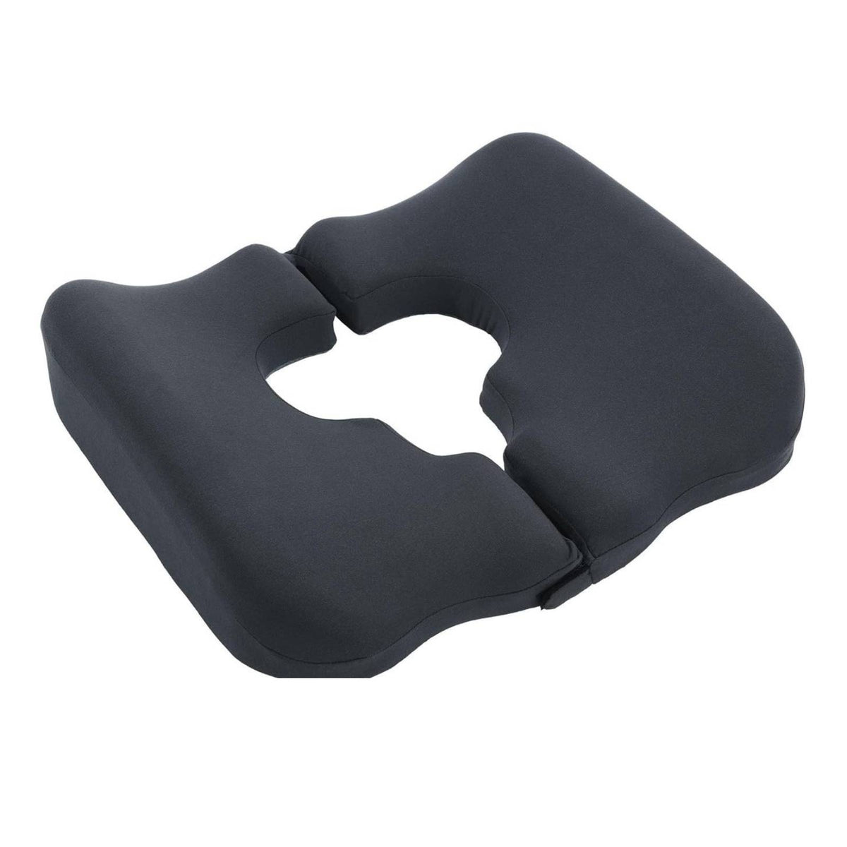 Pressure-Relieving Seat Cushion with T-Shaped Opening Coccyx Hollow Memory Foam Seat Cushion Skin-Friendly High-Density for Office Chair, Wheelchair