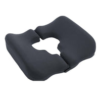 Pressure-Relieving Seat Cushion with T-Shaped Opening Coccyx Hollow Memory Foam Seat Cushion Skin-Friendly High-Density for Office Chair, Wheelchair