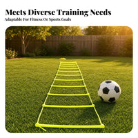 Portable Agility Ladder Lightweight Speed Training Ladder for Field