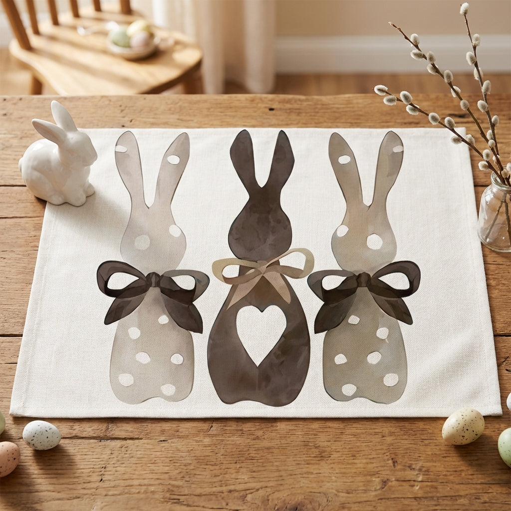 Decorative Dining Placemat Washable Dining Table Placemat Reusable Decorative Table Mat for Restaurant Owners, Hosts, Holidays, Restaurants, Daily Use