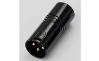 Impedance Matching 3-Contact DMX512 End Plug Electrical Reflection Reduction 3-Contact XLR End Plug Gold Pins XLR Termination Plug Metal Housing