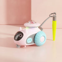 Cat Toy with Wireless-Controlled Control Compact Interactive Cat Car Smart