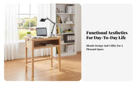 Sturdy Construction Single Student Desk with Chair Easy Assembly child's Desk and Chair Set Ergonomic Design kids' Furniture Safety Certified for Students, Children, Teenagers, Classroom, Tutoring Center, Home, Bedroom