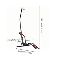 L-Shaped Bike Stand Stable Floor Bike Stand Space-Saving for Mechanics