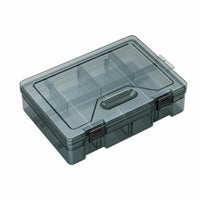 Transparent Lid Compartment Case with Dividers firm Latch Adjustable Divider Case adaptable Organizer Box Stackable Design for Technicians, DIY hobbyists, Professionals, Workshop, Garage, Craft Room, work location