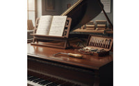 Piano Tuning Hook with Wooden Handle Handheld Piano Hook Tool with Wooden Handle Metal String Lifter