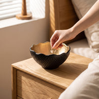 Open-Top Bowl with Rim