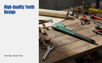 Heavy-Duty Adjustable Jaw Wrench, Large Opening, Multi-Function Automatic Tightening Tool for Home Installation & Removal