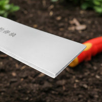 Rust Resistant Wild Vegetable Digging Shovel Single-Piece-Piece Forged Stainless Steel Garden Shovel Long-Lasting Garden Hand Trowel Portable for Gardeners, Beachcombing