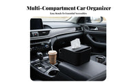 Multifunctional Design center console appendagerestrest Tissue Box with beverage holder Easy Installation Car central storage Organizer Anti-Slip Vehicle Interior entryory Ergonomic assistance for motorists, Families, Sedans, journey Trips