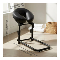 Portable Face down Pillow Support Versatile Portable Massage Face Support Lightweight Adjustable Bed Massage Headrest for Beauty Salon, Health Center