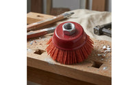 Derusting Abrasive Cup Brush Dense Bristles Angle Grinder Brush Surface Grinding Shop Tool Part