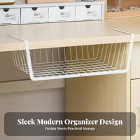 beneath-surface Wire Basket Space-Saving insertable Wire Basket Multi-Functional