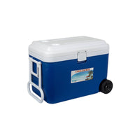 Hard   Chiller with Wheels Rolling Insulated Box with Wheel Heavy-Duty Ice Chest for Picnics
