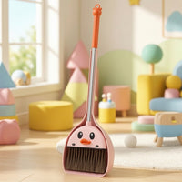 Children Cleaning Tool Pretend Play Toy Cleaning Tool Housekeeping Playset Easy-to-Grip Lightweight for Playroom, Kindergarten
