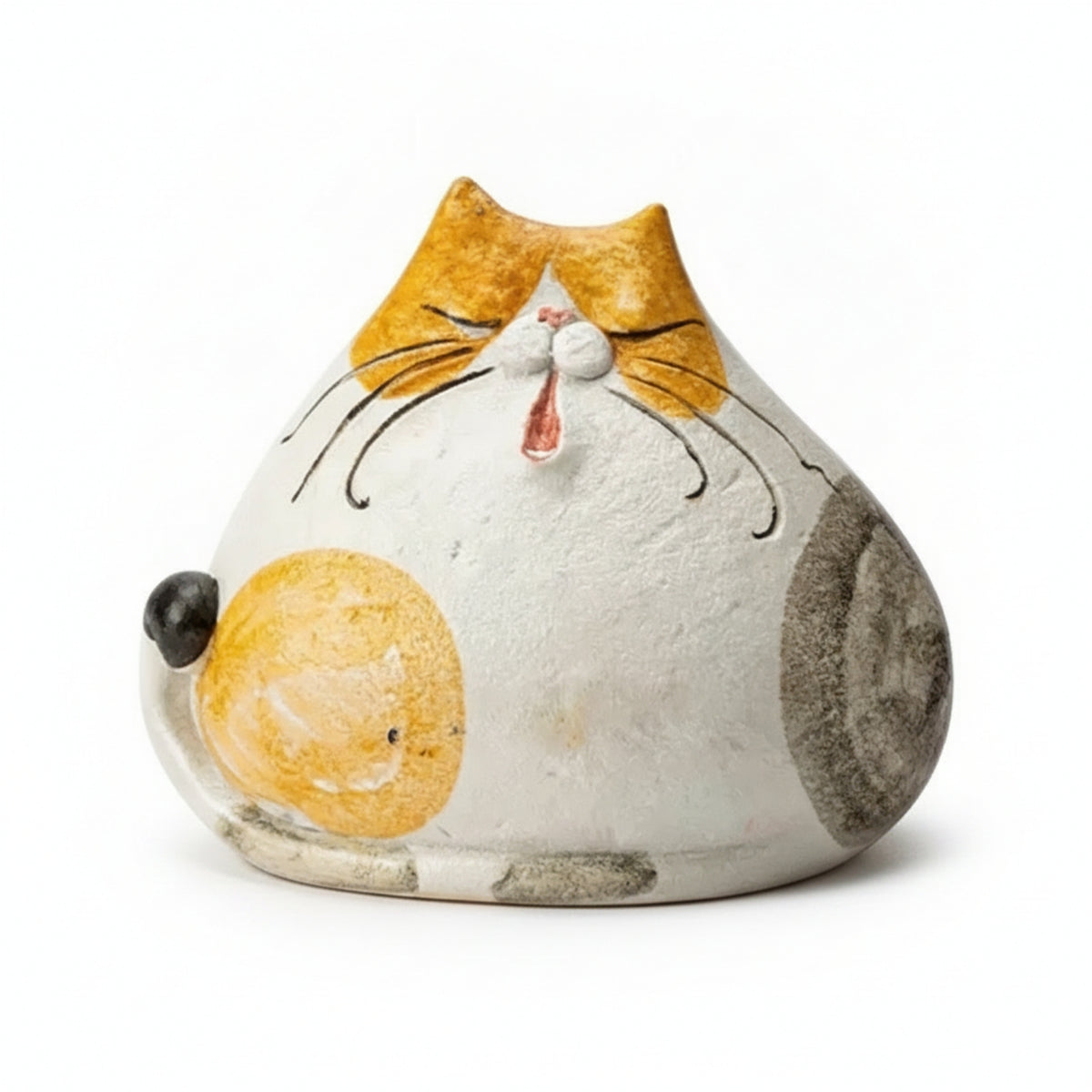 Cat Figurine Ornament Home Decor Textured