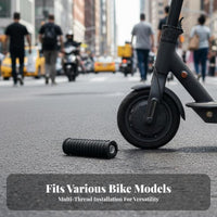 2 Pieces Electric Bike Passenger Foot Peg Space-Saving Universal Passenger Footrests Universal Scooter Footboard Sturdy-Duty