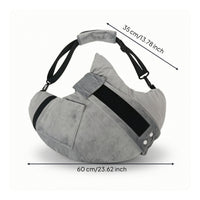 Shoulder Support Pillow with Pocket Cushioned for Lounging