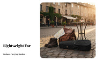 Violin Case Featherweight Violin Backpack Case Adjustable Straps Soft Interior Lining for Beginners, Travel, School