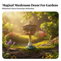 Miniature Resin Sculpture Compact Size Funny Garden Ornament Adorable Design