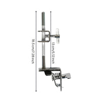 Cowbell Clamp Easy Install Drum Cowbell Mount Metal Percussion Rack Clamp for Percussionists