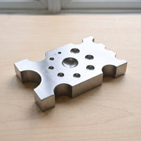Steel Dapping Block with Recesses Polished Jewelry Forming Anvils Smooth Forming Block with Multiple Faces for Hobbyists, Metal Crafting, Workshops