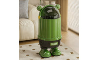 Cactus Trash Can Cute Trash Can with Feet Standing Waste Bin Decorative Wastebasket with Lid Stylish for Children, Bedroom