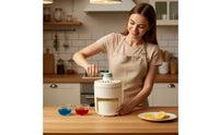 Hand-Crank Ice Crusher Detachable Manual Ice Crusher Non-Electric Snowball Machine for Families, Home Cooks, Kitchen, Parties
