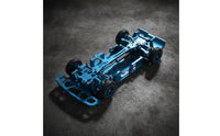 Metal Chassis Frame 1/28 Scale RC Car Chassis with Servo Arm Upgrade for Hobbyists