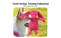 Corduroy Toy Gums Grinding Corduroy Animal Dog Toy Training Tool for Young Dogs, Puppy Owners