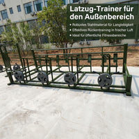 Power Station, multifunctional fitness equipment for park & garden, calisthenics training device, weather-resistant freestanding pull-up bar