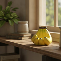 Banana Bird Feeder Outdoor Bird Feeder with Hanging Hole Playful Garden Decoration for Patio