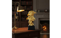 Double-Headed Eagle Statue Artistic Design Resin Eagle Sculpture Hand-Crafted