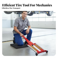 Labor-Saving Tire Heavy Duty Tire Changing Assistant Tool Sturdy for DIY Enthusiasts, Auto Technicians, Garage, Farm
