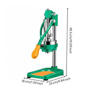 304 Stainless Steel Commercial Grade Juice Press Easy to Clean Hand Press Citrus Juicer