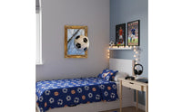3D Sports Wall Sticker Self 3D Sports Wall Decal Peel and Room Decoration for Children, Teens, Bedroom