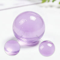 Jelly Stress Ball Translucent Squishy Ball Fidget Toy Glossy Portable for Fidgeters, Office, Desk