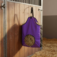 Hanging Hay Net Mesh Perforated Hay Feeder Bag Large Capacity for Barn
