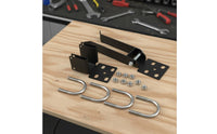 Chain Link Fence Gate Latch Rust Resistant Chain Fence Gate Latch Padlock Hole for Outdoor