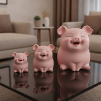 Piggy Bank Pig-Shaped Change Bank Cartoon Saving Saving Box for Desk